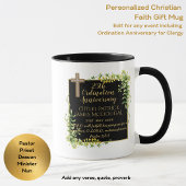 25e Ordination Jubileum Priest Gift Gepersonalisee Mok
