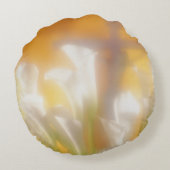 25e Ordination Jubileum Priesthood Lilies Rond Kussen (Achterkant)