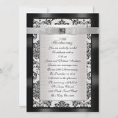 25e partijuitnodiging van de Jubileum groot groott Kaart (Voorkant)