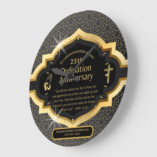 25e pastoor priester Jubileum Gift Ordination ANY Grote Klok (Hoek)