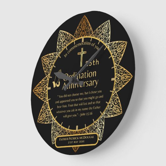 25e pastoor priester Jubileum Gift Ordination ANY Grote Klok (Hoek)