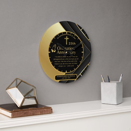 25e pastoor priester Jubileum Gift Ordination ANY Grote Klok (Kantoor)