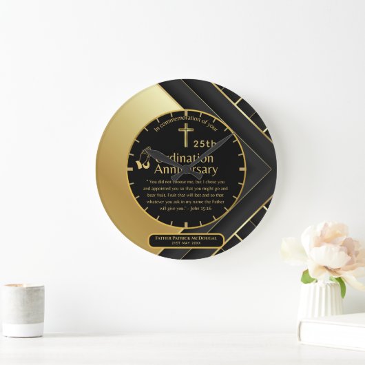 25e pastoor priester Jubileum Gift Ordination ANY Grote Klok (Huis)