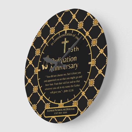 25e pastoor priester Jubileum Gift Ordination ANY Grote Klok (Hoek)