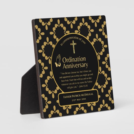 25e pastorie priester jubileum geschenk priesterwi fotoplaat (Voorkant)