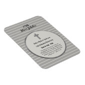 25e priesterwijding Zilveren Jubileum Priester Magneet (Rechterzijde)