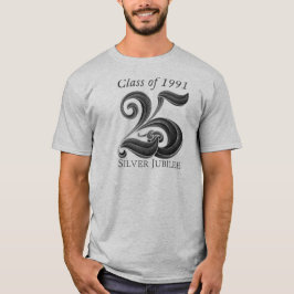25e Silver Jubilee Class Reunion Shirt for Men