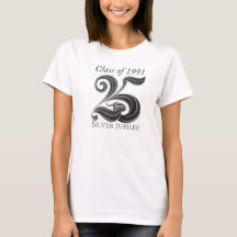 25e Silver Jubilee Class Reunion Shirt for Women