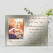 25e Silver Jubileum Celebration Kaart (Staand voorkant)