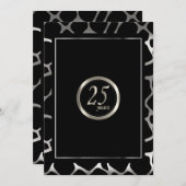 25e Silver Jubileum Design - Ontwerp van Giraffe Kaart (Voorkant / Achterkant)