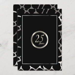 25e Silver Jubileum Design - Ontwerp van Giraffe Kaart