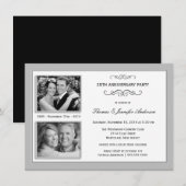 25e Silver Jubileum Past & Cadeau Foto Kaart (Voorkant / Achterkant)