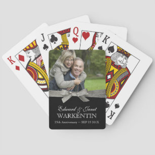 25e Silver Jubileum Photo Keepomwille Pokerkaarten