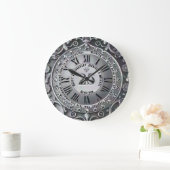 25e Silver Wedding Jubileum Large Clock Grote Klok (Huis)