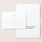 25e Silver Wedding Jubileum Religieuze kaart (Display)