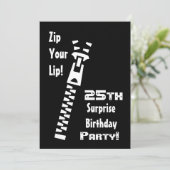 25e Sjabloon voor uitnodiging in het kader van de  (Staand voorkant)