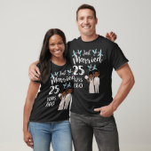 25e trouwdag - net getrouwd 25 jaar t-shirt (Unisex)
