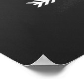 25e trouwdag, schoolbord, 25 jaar poster (Hoek)