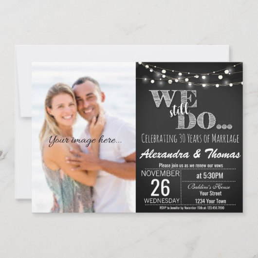 25e trouwdag, we doen nog steeds trouwdag kaart (Voorkant)