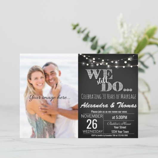 25e trouwdag, we doen nog steeds trouwdag kaart (Staand voorkant)