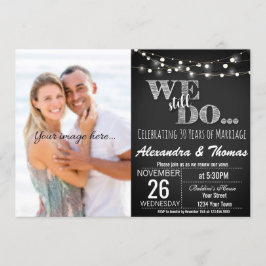 25e trouwdag, we vieren nog steeds onze trouwdag kaart