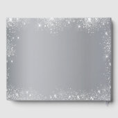 25e trouwdag zilverblad gastenboek (Achterkant)