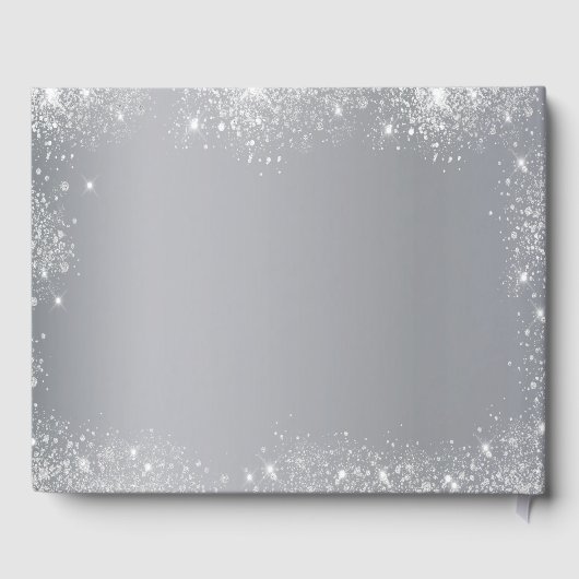 25e trouwdag zilverblad gastenboek (Achterkant)