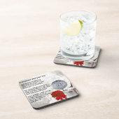 25e trouwechtgenoot gedicht bier onderzetter (Rechterzijde)