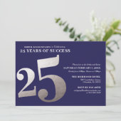 25e uitnodiging tot het indienen van zakelijke Jub (Staand voorkant)