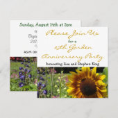 25e uitnodiging van de partij voor het Jubileum va (Voorkant / Achterkant)