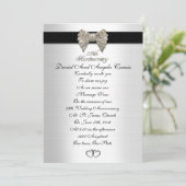 25e uitnodiging van het Jubileum (Staand voorkant)