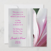 25e uitnodiging voor een Jubileum voor weddenschap (Achterkant)