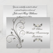 25e uitnodiging voor een Jubileum voor weddenschap (Voorkant / Achterkant)