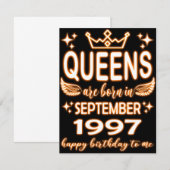 25e verjaardag (Voorkant / Achterkant)