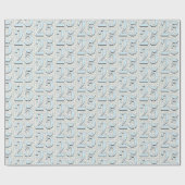 25e verjaardag cadeaupapier (Vlak)