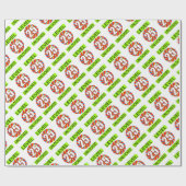 25e verjaardag computergamer cadeaupapier (Vlak)