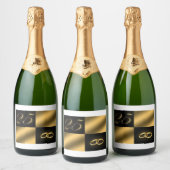 25e verjaardag, Etiket voor eten en drinken (Flessen)