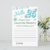25e verjaardag Favoriete herinnering van de Birthd (Staand voorkant)