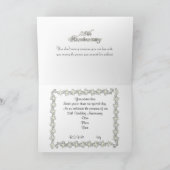 25e verjaardag formele uitnodiging van partij Silv (Binnen)