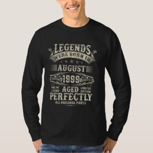25e verjaardag geschenken voor mannen grappig 25 j t-shirt