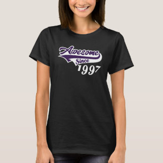 25e Verjaardag Geweldig Sinds 1997 Leeftijd Van Pe T-shirt