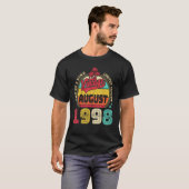  25e verjaardag Geweldige sinds augustus 1998 ep T-shirt (Voorkant volledig)