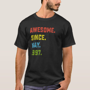 25e verjaardag Geweldige sinds mei 1997 25 jaar T-shirt