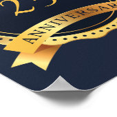 25e verjaardag gouden editie poster (Hoek)