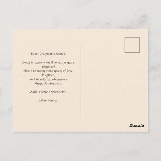 25e verjaardag hamsters Drijven elkaar gek Briefkaart (Achterkant)