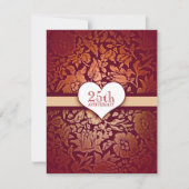 25e verjaardag kaart (Voorkant)