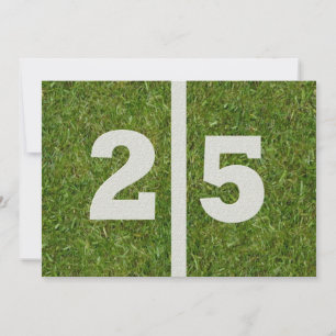 25e verjaardag! kaart