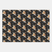 25e verjaardag Leopard Tiger Animal Print ballonne Inpakpapier Vel (Voorkant 3)