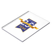 25e verjaardag notitieboek (Linkerzijde)