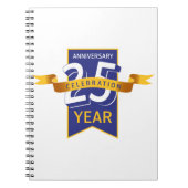 25e verjaardag notitieboek (Voorkant)